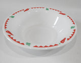 ❤️ NEW Corelle FIESTA 8-oz FLAT RIMMED CEREAL BOWL Rice Salsa Soup 6.25" Chili Peppers