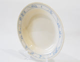❤️ NRM Corelle FIRST OF SPRING 15-oz Flat Rim SOUP BOWL Pasta *White Blue Blossoms