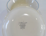 ❤️ NRM 1 Corelle FIRST of SPRING Sandstone 18-oz SOUP BOWL Cereal *Blue Rim