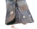 ❤️ Men's SHERPA LINED Brushed Plaid FLANNEL SHIRT JACKET Insulated Body & Sleeves