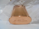*New JACOB BROMWELL 9-oz VERMONTER FLASK 4 x 3 Screw Top Authentic Pure Copper