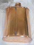 *New JACOB BROMWELL 9-oz VERMONTER FLASK 4 x 3 Screw Top Authentic Pure Copper