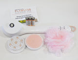 *NEW Finishing Touch FLAWLESS CLEANSE Spinning Spa Brush Shower Bath Exfoliate