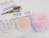 *NEW Finishing Touch FLAWLESS CLEANSE Spinning Spa Brush Shower Bath Exfoliate