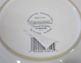 *NEW Corningware FRENCH WHITE 8" SALAD PLATE Stoneware Medium Lunch Fluted Rim