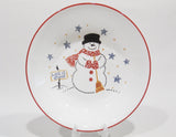 NRM Corelle FROSTY MORN Snowmen 20-oz PASTA BOWL Soup Christmas Winter Snowman