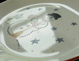 Corelle FROSTY MORN Snowman SERVING PLATTER Christmas Winter Snow Snowmen