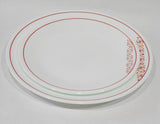 ❤️ Corelle FUSION CHILI RED 10 1/4" DINNER or 8 1/2" LUNCH PLATE *Inspired by Folk Art patterns