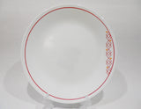 ❤️ Corelle FUSION CHILI RED 10 1/4" DINNER or 8 1/2" LUNCH PLATE *Inspired by Folk Art patterns