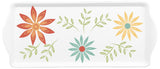 Corelle HAPPY DAYS Melamine Plastic TIDBIT TRAY Serving 14 3/4 x 6 1/2 Retro Floral