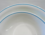 ❤️ 2-pc CORELLE BLUE HEATHER 1 & 2-Qt SERVING BOWLS Corning Expressions