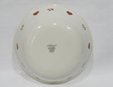 ❤️ NRM CORELLE Sandstone HOMETOWN 1-Qt SERVING BOWL Red Cherries Hearts