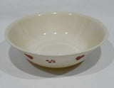 ❤️ NRM CORELLE Sandstone HOMETOWN 1-Qt SERVING BOWL Red Cherries Hearts