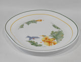 ❤️ 1 Corelle HUMMINGBIRD Serving PLATTER 12.25" x 10" Plate TROPICAL FLORAL