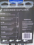 4-pc CHICAGO CUTLERY Insignia Steel STEAK KNIFE SET 4.5" Full Tang Knives