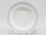 Corelle LILAC BLUSH 15-oz Flat Rim SOUP BOWL Pasta Stew *Purple Blue Floral