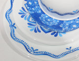 ❤️ 16-pc Corelle LISBON TERRACE Dinnerware Set *Plates & Bowls Blue Portugal Tiles