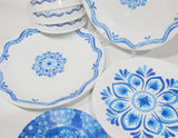 Corelle LISBON TERRACE Choose: 10.25" Dinner OR 8.5" Lunch PLATE *Portugal Blue Tiles