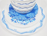 ❤️ 16-pc Corelle LISBON TERRACE Dinnerware Set *Plates & Bowls Blue Portugal Tiles