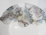 CORELLE LUMOS 6.75" BREAD PLATE Appetizer Dessert  *Muted Gray Yellow Purple Blue