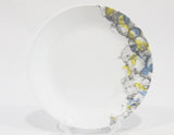 CORELLE LUMOS *Choose: 10 1/4" DINNER or 8 1/2" LUNCH PLATE *Muted Gray Yellow Blue Purple