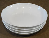 ❤️ NEW 5-pc Corelle WHITE VERSA MEAL BOWL SET 46-oz 30-oz Serving Pasta Salad