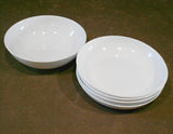 ❤️ NEW 5-pc Corelle WHITE VERSA MEAL BOWL SET 46-oz 30-oz Serving Pasta Salad