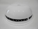 ❤️ HTF Corelle METROPOLITAN ATLANTA 16-oz SOUP BOWL 5.75" Geometric BLACK WHITE