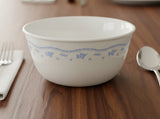 *NR Mint Corelle MORNING BLUE 28-oz Super SOUP BOWL 6.25" x 3" Delicate Floral
