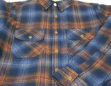 ❤️ Men's SHERPA LINED Brushed Plaid FLANNEL SHIRT JACKET Insulated Body & Sleeves