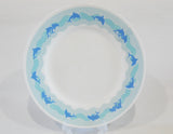 *NEW Corelle OCEAN DANCE Choice: DINNER or LUNCH PLATE Sea Blue Playful Dolphins