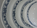 NEW 16-pc Corelle OLD TOWN BLUE DINNERWARE SET Dinner Lunch PLATES 18-oz BOWLS