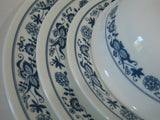 NEW 16-pc Corelle OLD TOWN BLUE DINNERWARE SET Dinner Lunch PLATES 18-oz BOWLS