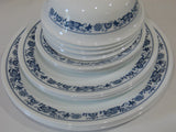 NEW 16-pc Corelle OLD TOWN BLUE DINNERWARE SET Dinner Lunch PLATES 18-oz BOWLS