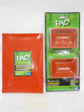 ❤️ NEW 3-pc PAO! ASIAN Sushi Sauce Dip Dishes & Serve Platter RED BLACK Melamine