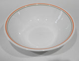 ❤️ Corelle PEACH FLORAL 1-Qt SERVING BOWL 8 1/2" Vegetable Popcorn Pasta *Pastel Orange