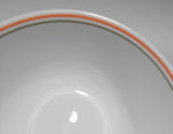 ❤️ Corelle PEACH FLORAL 1-Qt SERVING BOWL 8 1/2" Vegetable Popcorn Pasta *Pastel Orange
