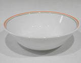 ❤️ Corelle PEACH FLORAL 1-Qt SERVING BOWL 8 1/2" Vegetable Popcorn Pasta *Pastel Orange