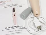 *NEW Finishing Touch FLAWLESS PEDI SPIN Foot Pedicure Manicure Tool /Home Travel