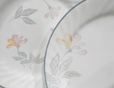 ❤️ EUC Corelle Impressions PINK TRIO Choose DINNER or LUNCH PLATE *Floral Pink Peach Blue