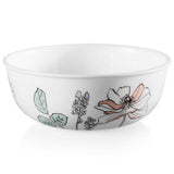 NEW 16-pc CORELLE Signature POPPY PRINT Dinnerware Set *Pale Pink & White Floral