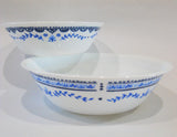❤️ Corelle PORTOFINO *Choose 1-Qt OR 2-Qt SERVING BOWL *Italian Coast Blue Tiles