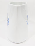 ❤️ Corelle PORTOFINO 2.5-Qt Porcelain BEVERAGE SERVING PITCHER *Italian coast blue tiles