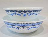 ❤️ Corelle PORTOFINO *Choose 1-Qt OR 2-Qt SERVING BOWL *Italian Coast Blue Tiles
