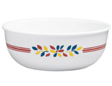 Corelle PRAIRIE GARDEN 16-oz SOUP Cereal BOWL **Choose: RED or GRAY Floral Motif
