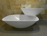 ❤️ NEW Corelle SQUARE PURE WHITE Large SERVING BOWL Choice: 1-Quart OR 1.5-Quart