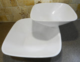❤️ NEW Corelle SQUARE PURE WHITE Large SERVING BOWL Choice: 1-Quart OR 1.5-Quart