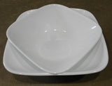 ❤️ NEW Corelle SQUARE PURE WHITE Large SERVING BOWL Choice: 1-Quart OR 1.5-Quart