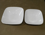 ❤️ NEW Corelle SQUARE PURE WHITE Large SERVING BOWL Choice: 1-Quart OR 1.5-Quart