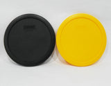 PYREX 7 Cup PLASTIC COVER 7402-PC Yellow OR Black *Fits 7203 Round Base Dish